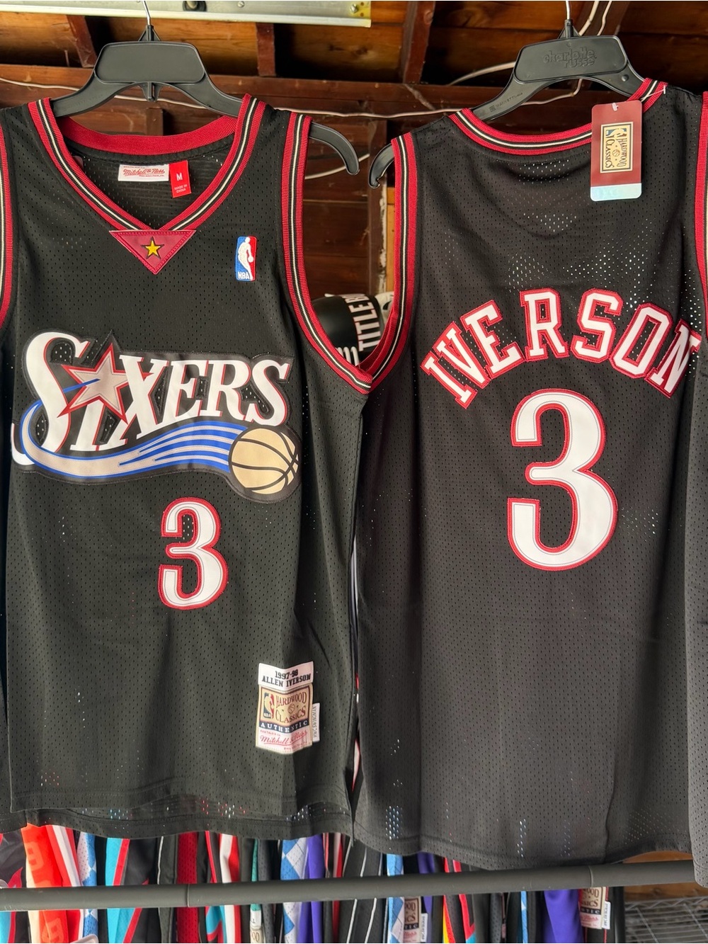 Allen Iverson jerseys